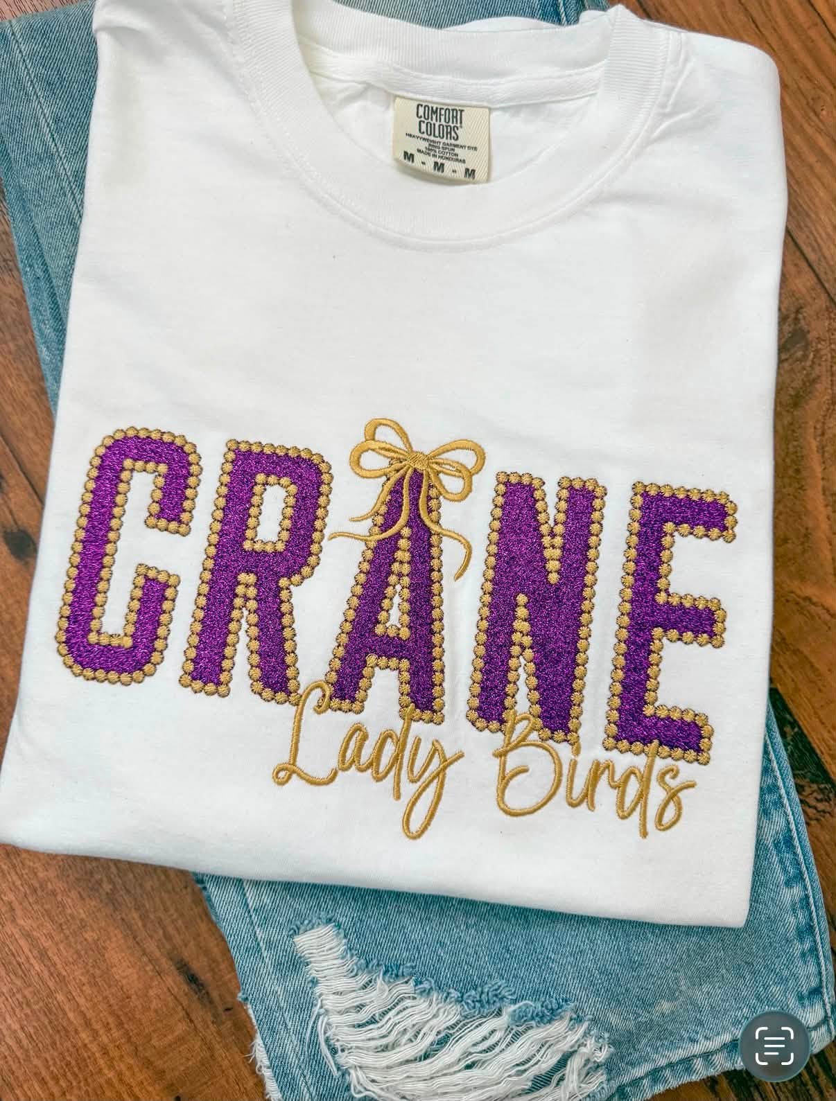 Crane Lady Birds