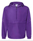 Purple Champion windbreaker CRANE logo