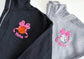 Basketball or Volleyball quarter zip sweatshirt