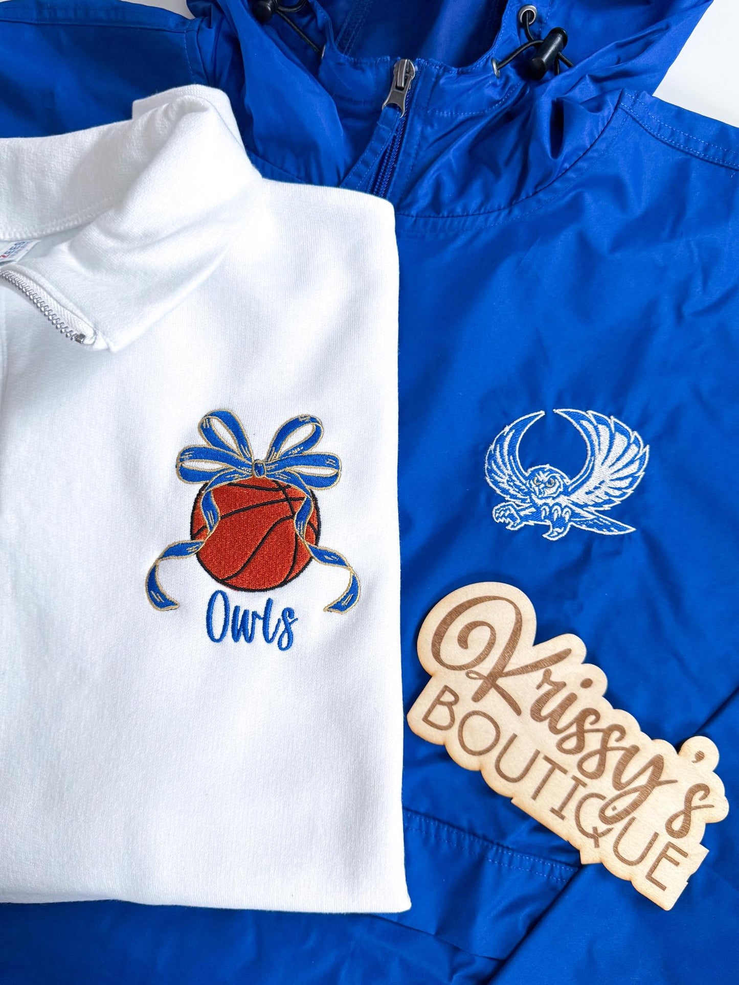 Owls Basketball or Owls Windbreaker